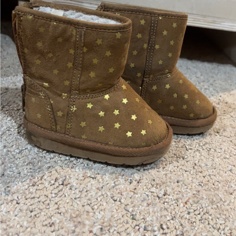 GAP Tan Starry Kids Boots